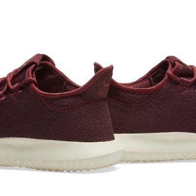 Shop Adidas Originals Adidas Tubular Shadow W In Burgundy