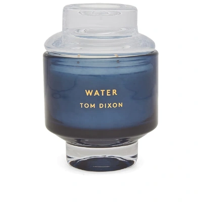 Shop Tom Dixon Elements Water Candle In Blue