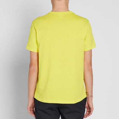 Shop Champion Reverse Weave Classic Tee In Yellow