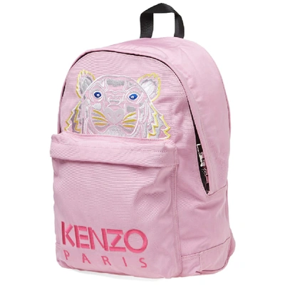 Shop Kenzo Tiger Backpack In Pink