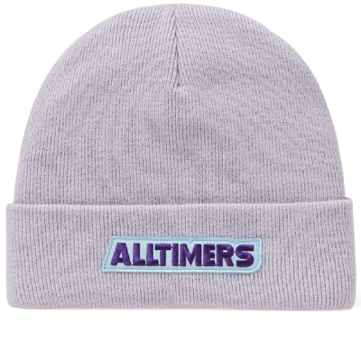 Shop Alltimers Treat Beanie In Purple