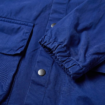 Shop Albam Smock Jacket In Blue