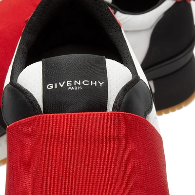 Shop Givenchy Active Runner Elastic Sneaker In Black