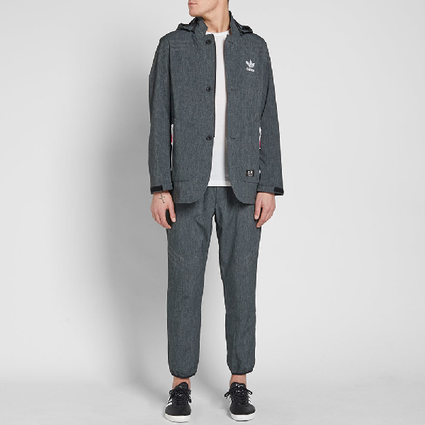 adidas originals x united arrows & sons mens urban jacket black