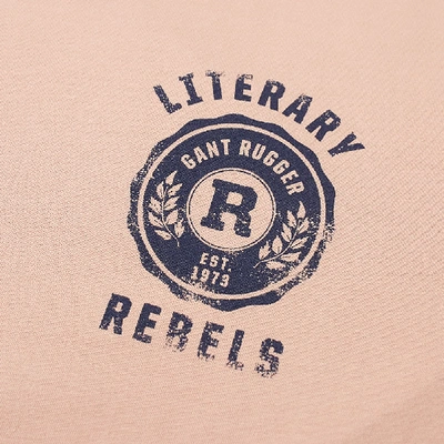 Shop Gant Rugger Gant Literary Rebels Tee In Pink