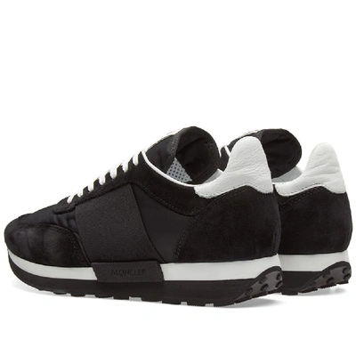Shop Moncler Horace Runner Sneaker In Black