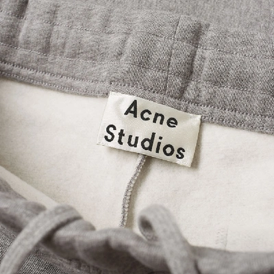 Shop Acne Studios Forbyn Slim Track Pant In Grey