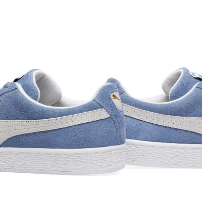 Shop Puma Suede Classic In Blue