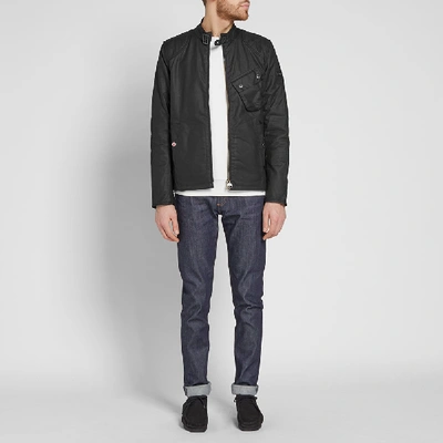 Barbour International Legion Wax Jacket In Black | ModeSens