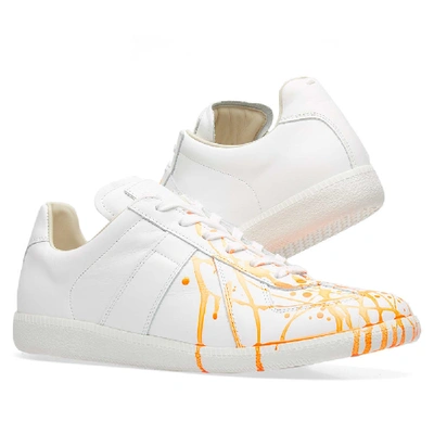 Shop Maison Margiela 22 Painter Replica Sneaker In White