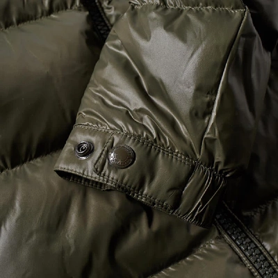 Shop Polo Ralph Lauren Hi Shine Down Jacket In Green