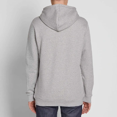 Shop Adidas Originals Adidas Trefoil Hoody In Grey