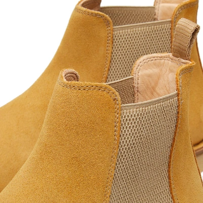 Shop Astorflex Bitflex Ocra Crepe Chelsea Boot In Yellow