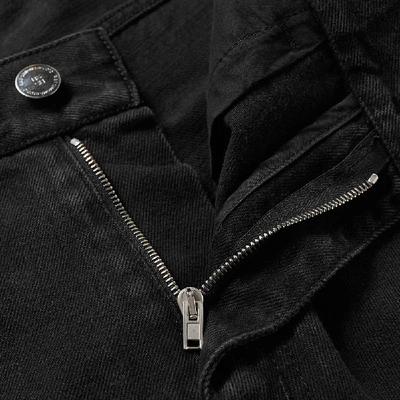 Shop Raf Simons Regular Fit Jean In Black