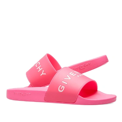 Shop Givenchy Paris Slide In Pink