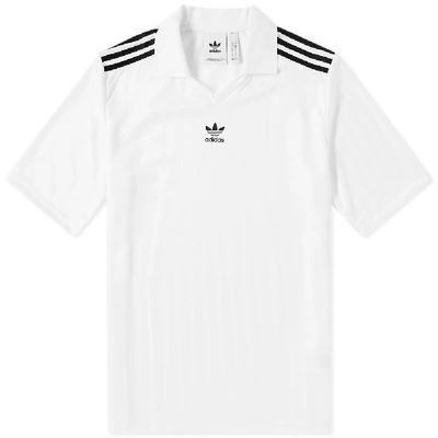 Shop Adidas Originals Adidas Football Jersey In White