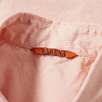 Shop Barena Venezia Barena Giora Short Sleeve Shirt In Pink