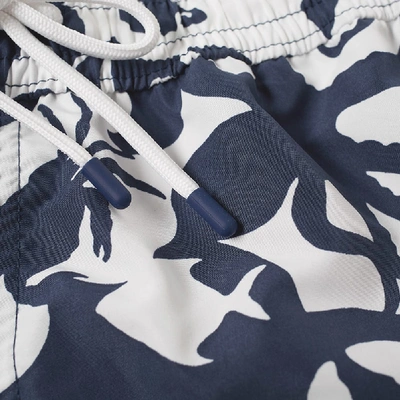 Shop Polo Ralph Lauren Underwater Print Swim Short In Blue