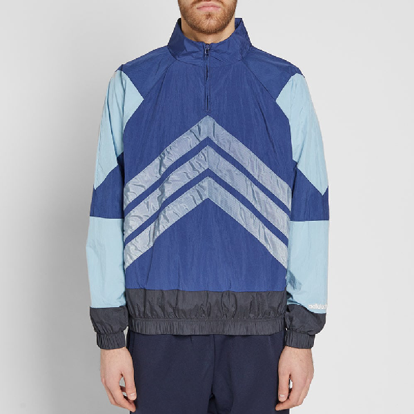 adidas v stripes windbreaker