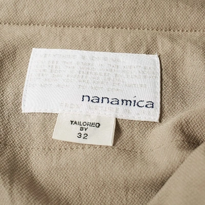 Shop Nanamica Alphadry Easy Pants In Brown