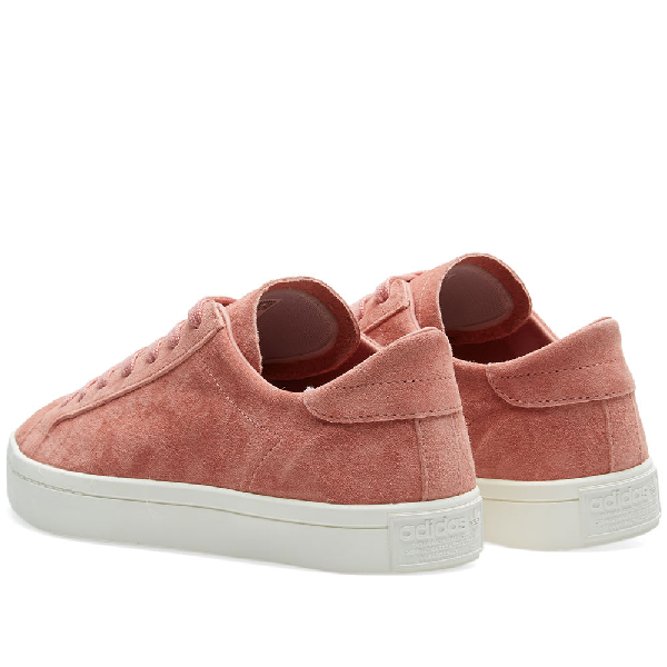 adidas court vantage pink