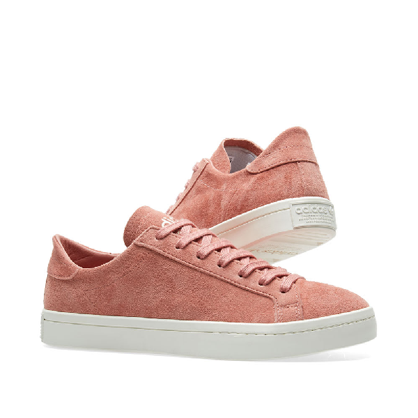 adidas court vantage light pink