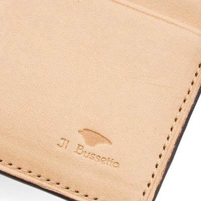 Shop Il Bussetto Bi-fold Wallet In Black