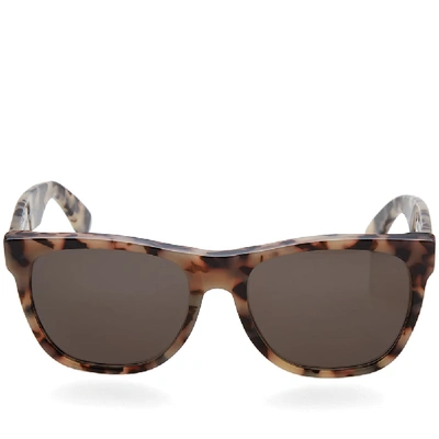 Shop Super By Retrofuture Classic Sunglasses In Neutrals