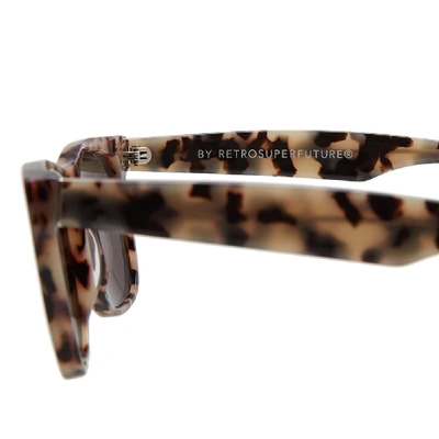 Shop Super By Retrofuture Classic Sunglasses In Neutrals