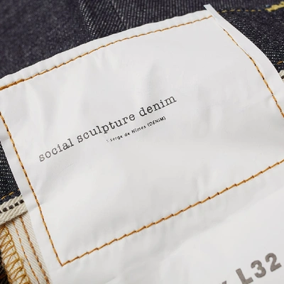 Shop Visvim Social Sculpture 04 Jean In Blue