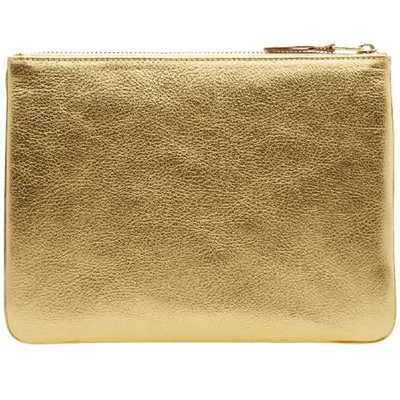 Shop Comme Des Garçons Comme Des Garcons Sa5100g Gold Wallet