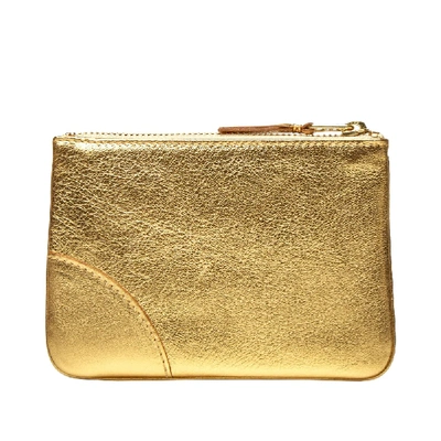 Shop Comme Des Garçons Comme Des Garcons Sa8100g Gold Wallet