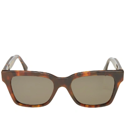 Shop Super By Retrofuture América Sunglasses In Brown