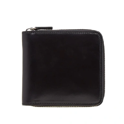 Shop Il Bussetto Bi-fold Zip Wallet In Black