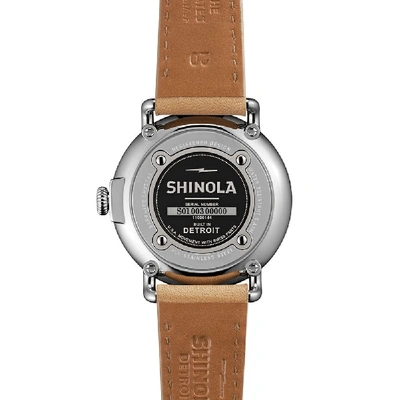 Shop Shinola Runwell 41mm Watch In Neutrals