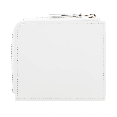 Shop Comme Des Garçons Comme Des Garcons Saj11310 Studs Wallet In White