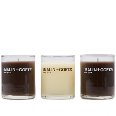 Shop Malin + Goetz Votive Candle Set In N/a