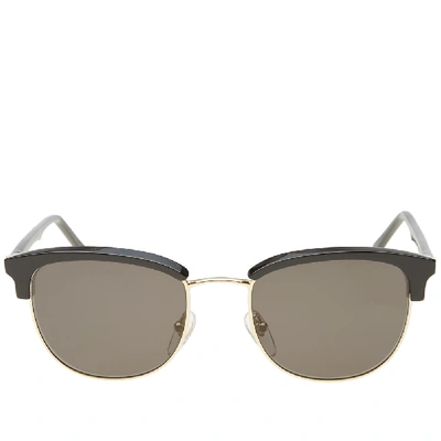 Shop Super By Retrofuture Terrazzo Sunglasses In Black