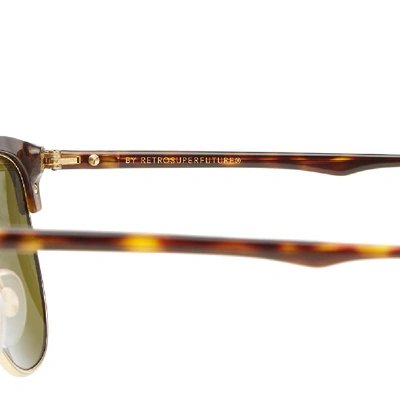 Shop Super By Retrofuture Terrazzo Sunglasses In Brown