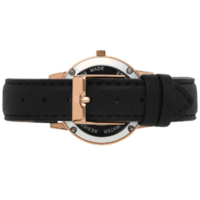 Shop Larsson & Jennings Lugano 33mm Watch In Black