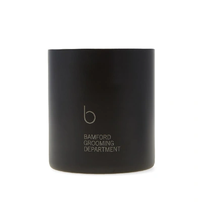 Shop Bamford Grooming Department Edition 1 Candle In Black