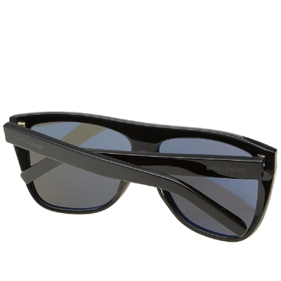 Shop Saint Laurent Sl 1 Sunglasses In Black