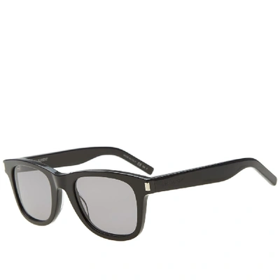 Shop Saint Laurent Sl 51 Sunglasses In Black