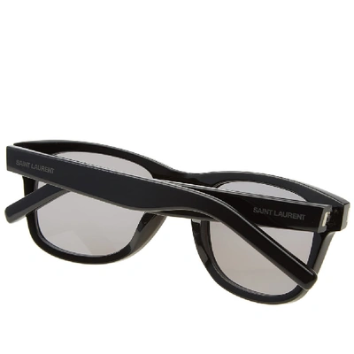 Shop Saint Laurent Sl 51 Sunglasses In Black