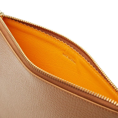 Shop Comme Des Garçons Comme Des Garcons Sa5100 Colour Inside Wallet In Brown