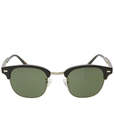 Shop Moscot Yukel Sunglasses In Black