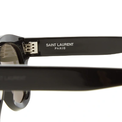 Shop Saint Laurent Bold 2 Sunglasses In Black