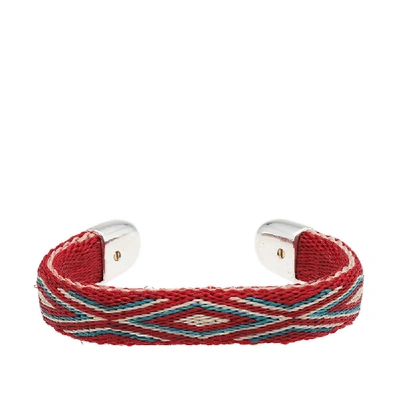 Shop Chamula Bendable Bracelet In Red