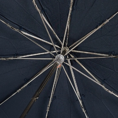 Shop London Undercover Whangee Telescopic Umbrella In Blue
