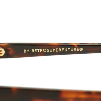 Shop Super By Retrofuture Boy Sunglasses In Brown